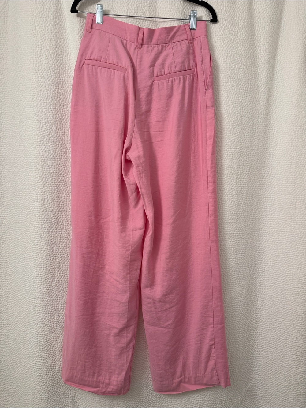 Zara Pink Wide-Leg Trousers - Picture 2 of 3